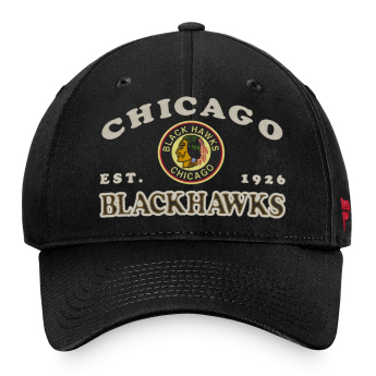 Chicago Blackhawks čiapka baseballová šiltovka Heritage Unstructured Adjustable