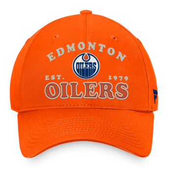 Edmonton Oilers čiapka baseballová šiltovka Heritage Unstructured Adjustable