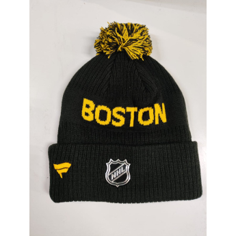 Boston Bruins detská zimná čiapka Cufed Knit With Pom