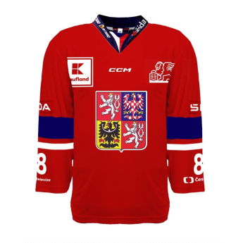 Hokejové reprezentácie hokejový dres Czech Republic 2023/24 CCM PRO Authentic - red