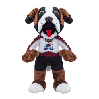 Colorado Avalanche plyšový maskot Bernie #1 Plush Figure White Road