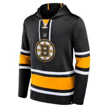 Boston Bruins pánska mikina s kapucňou Pastrňák Name & Number Lace-Up Pullover Hoodie