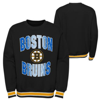 Boston Bruins detská mikina Classic Blueliner Crew Neck