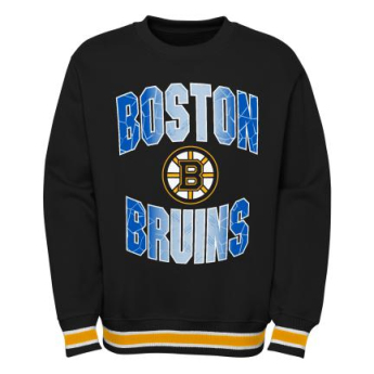 Boston Bruins detská mikina Classic Blueliner Crew Neck