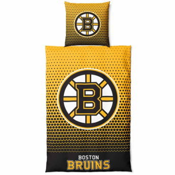 Boston Bruins obliečky na jednu posteľ Dots