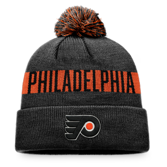 Philadelphia Flyers zimná čiapka Fundamental Beanie Cuff with Pom