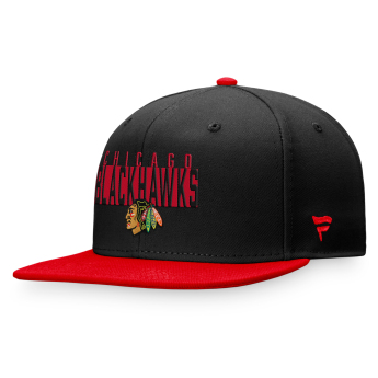 Chicago Blackhawks čiapka flat šiltovka Fundamental Color Blocked Snapback