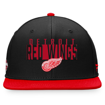 Detroit Red Wings čiapka flat šiltovka Fundamental Color Blocked Snapback