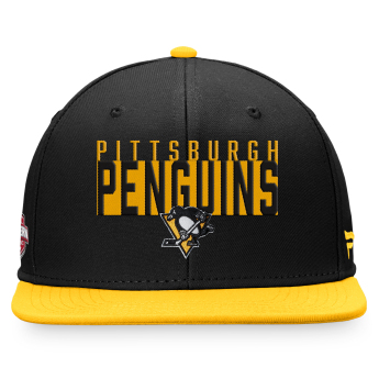 Pittsburgh Penguins čiapka flat šiltovka Fundamental Color Blocked Snapback