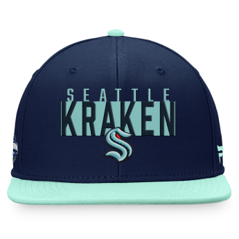 Seattle Kraken čiapka flat šiltovka Fundamental Color Blocked Snapback