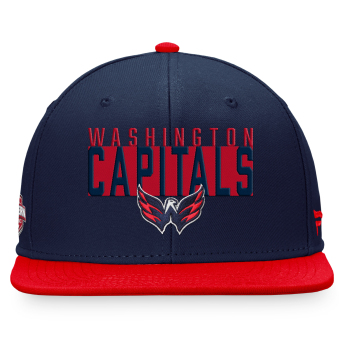 Washington Capitals čiapka flat šiltovka Fundamental Color Blocked Snapback