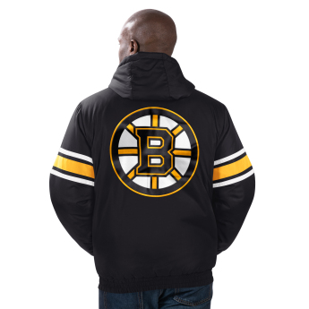 Boston Bruins pánska bunda s kapucňou Tight End Winter Jacket