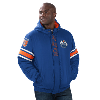 Edmonton Oilers pánska bunda s kapucňou Tight End Winter Jacket