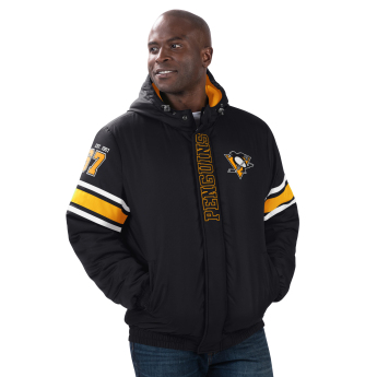 Pittsburgh Penguins pánska bunda s kapucňou Tight End Winter Jacket