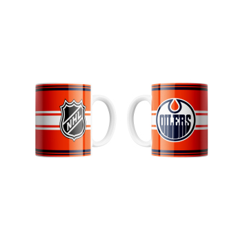 Edmonton Oilers hrnček FaceOff Logo NHL (330 ml)