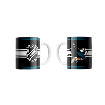 San Jose Sharks hrnček FaceOff Logo NHL (330 ml)