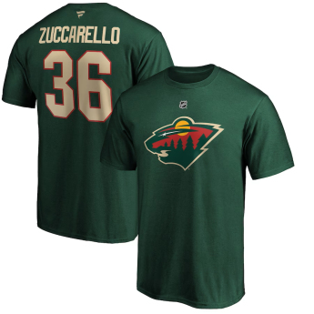 Minnesota Wild pánske tričko Mats Zuccarello #36 Authentic Stack Name & Number