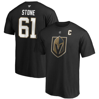 Vegas Golden Knights pánske tričko Mark Stone #61 Name & Number black