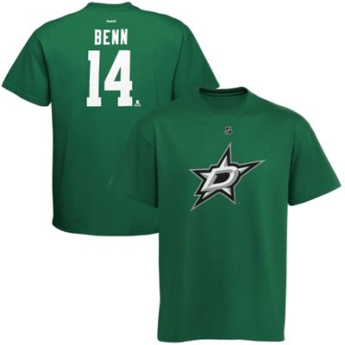 Dallas Stars pánske tričko green #14 Jamie Benn