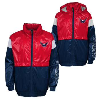 Washington Capitals detská bunda goal line stance full-zip windbreaker