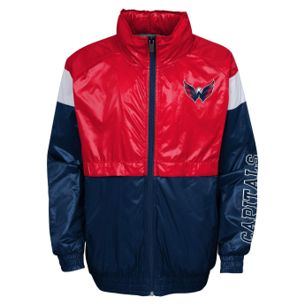 Washington Capitals detská bunda goal line stance full-zip windbreaker