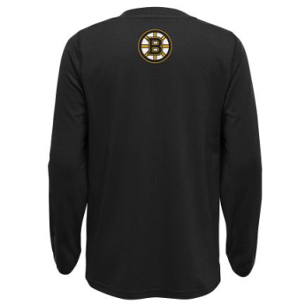 Boston Bruins detské tričko s dlhým rukávom Rink Reimagined LS Ultra black