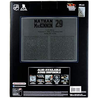 Colorado Avalanche figúrka Nathan MacKinnon #29 Imports Dragon Box Exclusive