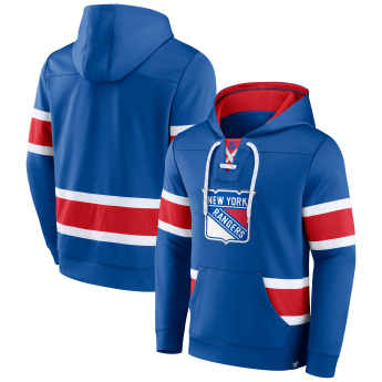 New York Rangers pánska mikina s kapucňou Iconic NHL Exclusive Pullover Hoodie