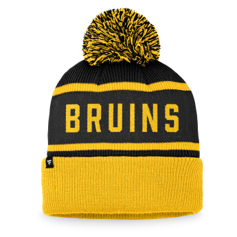 Boston Bruins zimná čiapka Heritage Beanie Cuff with Pom