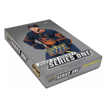 NHL boxy hokejové karty NHL 2022-23 Upper Deck Series 1 Hobby Box