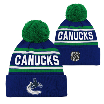 Vancouver Canucks detská zimná čiapka Jacquard Cuffed Knit With Pom