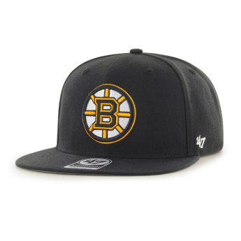 Boston Bruins čiapka flat šiltovka No Shot 47 CAPTAIN NHL black