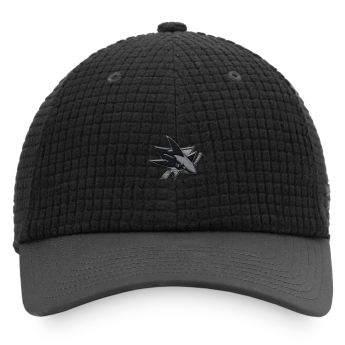 San Jose Sharks čiapka baseballová šiltovka NHL Authentic Pro Black Ice Unstructured