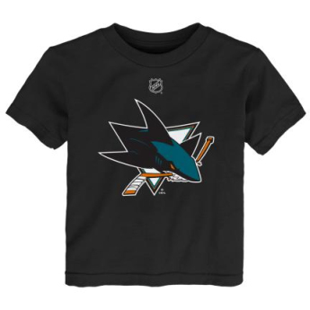 San Jose Sharks detské tričko Primary Logo black