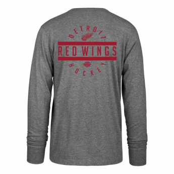 Detroit Red Wings pánske tričko s dlhým rukávom Line Up MVP ´47 CLUB Long Sleeve Tee grey