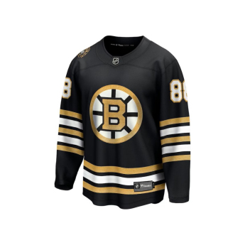 Boston Bruins detský hokejový dres David Pastrnak #88 black 100th Anniversary Premier Breakaway Jersey