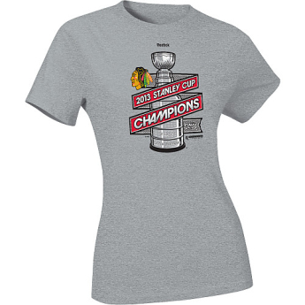 Chicago Blackhawks dámske tričko 2013 Stanley Cup Champions Locker Room