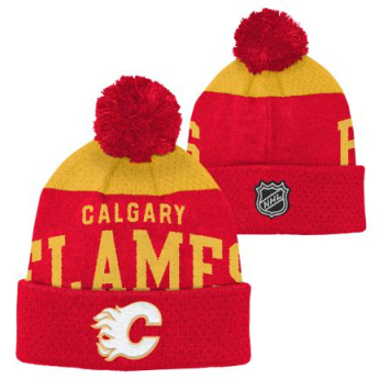 Calgary Flames detská zimná čiapka Stetchark Knit
