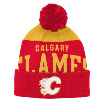 Calgary Flames detská zimná čiapka Stetchark Knit