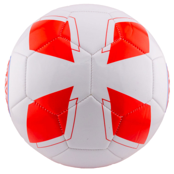 Bayern Mníchov futbalová lopta crest on a striking red and white - Size 5