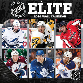 NHL produkty kalendár NHL Elite 2024 Wall Calendar