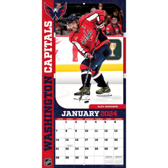 NHL produkty kalendár NHL Elite 2024 Wall Calendar