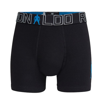 Cristiano Ronaldo detské boxerky CR7 black-blue 2pack