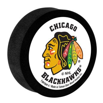 Pěnový puk Chicago Blackhawks Sher-Wood