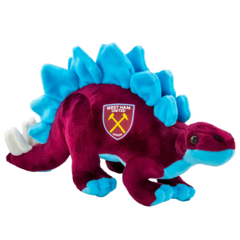 West Ham United plyšový Stegosaurus claret and blue