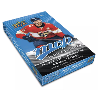 NHL boxy hokejové karty NHL 2022-23 Upper Deck MVP Hobby Box