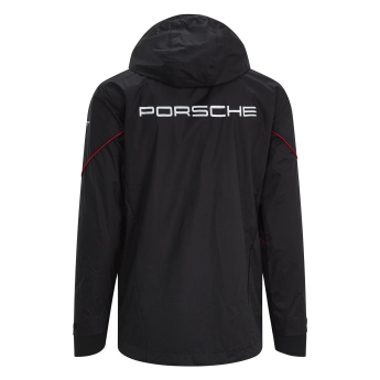 Porsche Motorsport pánska bunda s kapucňou Rain black 2021