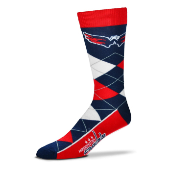 Washington Capitals ponožky graphic argyle lineup socks