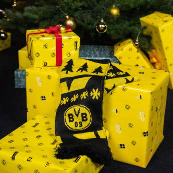 Borussia Dortmund zimný šál Christmas