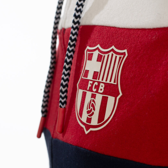 FC Barcelona pánska mikina s kapucňou Colour